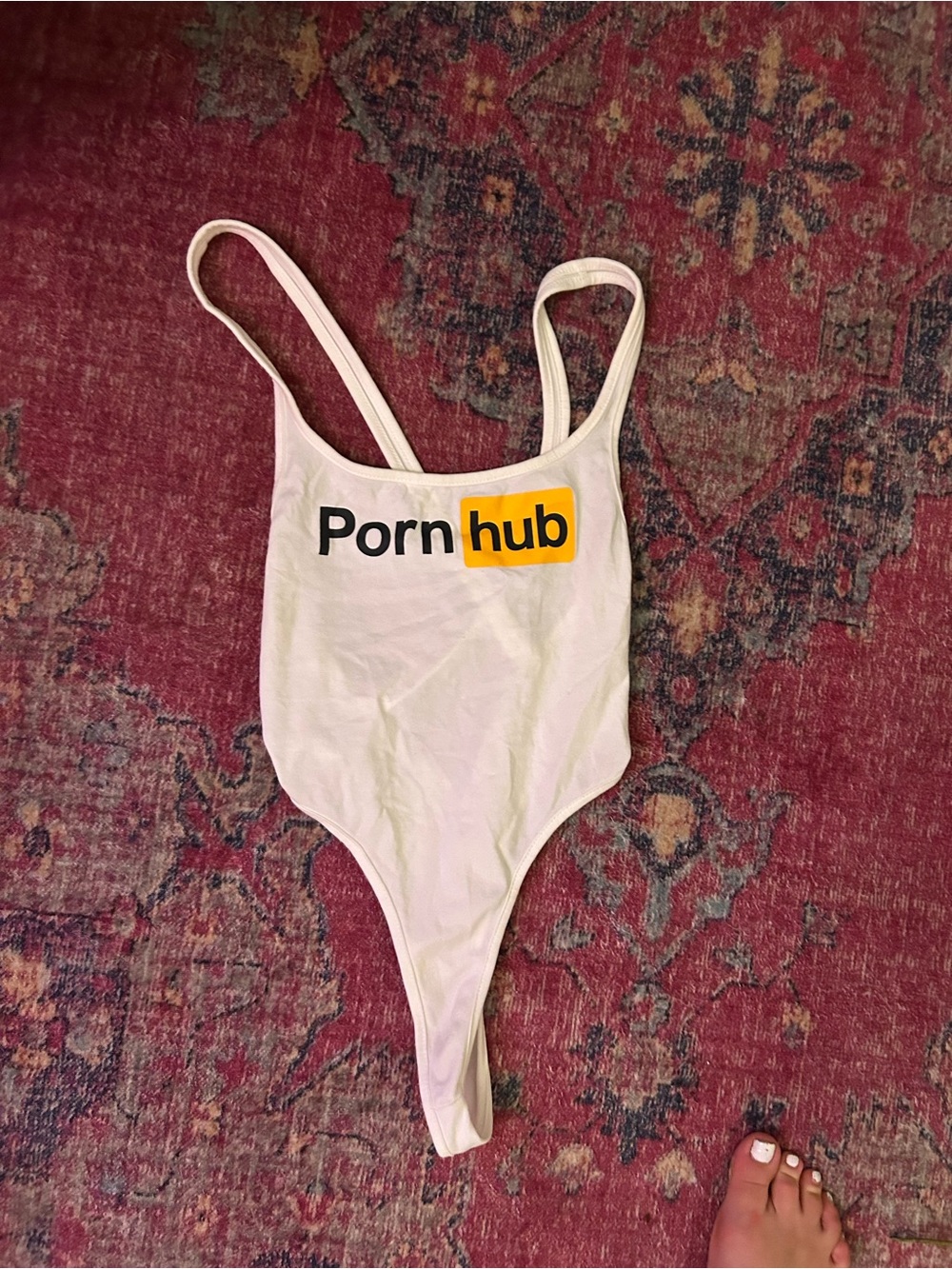 Pornhub Logo One-Piece bodysuit